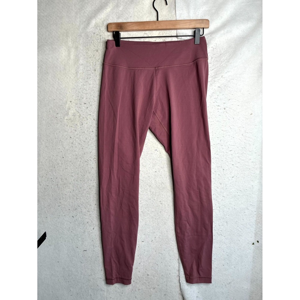 Duluth Trading Co. Leggings Womens Small Dusty Pink Stretch High Waisted Pull On